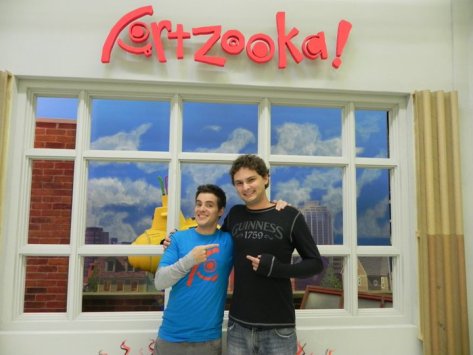 Daniel Granieri and Me on studio