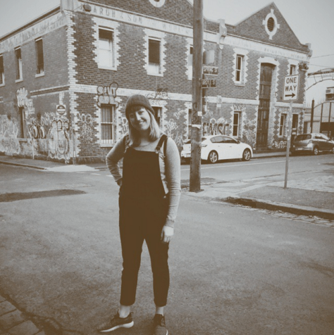 Sarah Gooding wide shot