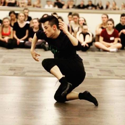 Canadian dancer Keanu Uchida