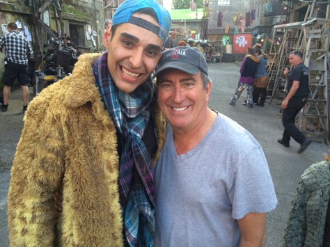 Navid Charkhi and Kenny Ortega