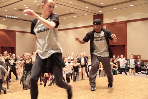 Justine at convention