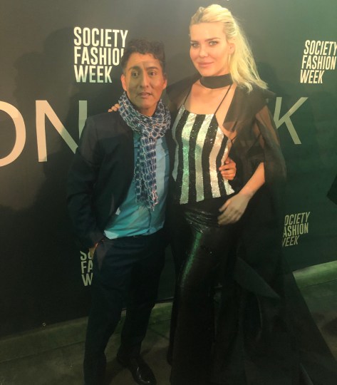 at the event with Will Franco